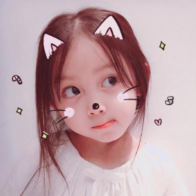 网红超萌小女孩头像ins