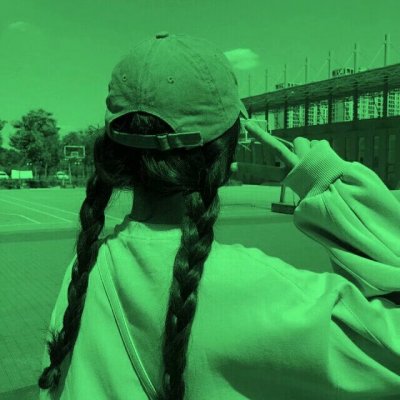 头像女生ins风绿色系