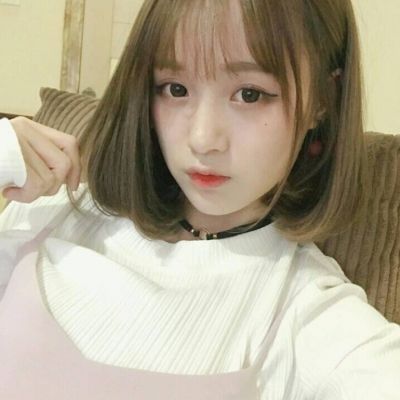 短发美女照片头像女生唯美