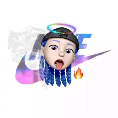 动漫潮图头像supreme女生