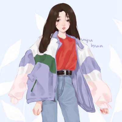 头像女小众高级简约漫画高清图片