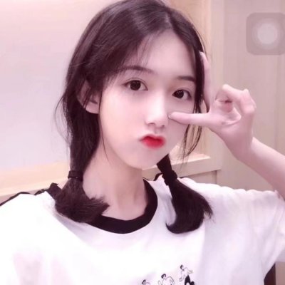 真人头像唯美女生