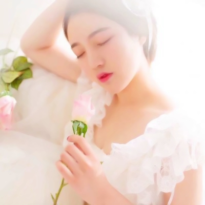 超仙婚纱女生头像