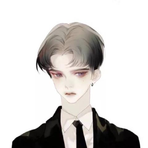 动漫情头一男一女两张高冷图片