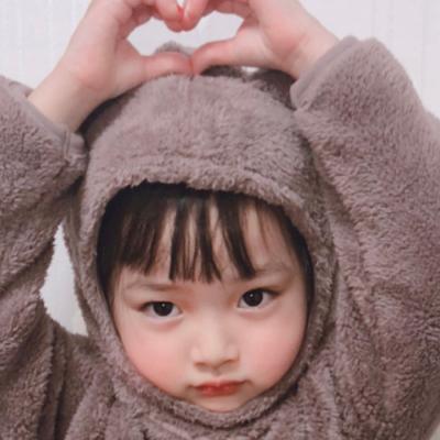 网红超萌小女孩头像ins