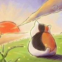 可爱动漫猫咪老师头像图片