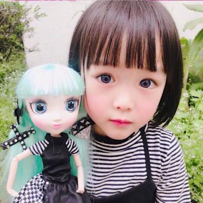 网红超萌小女孩头像ins
