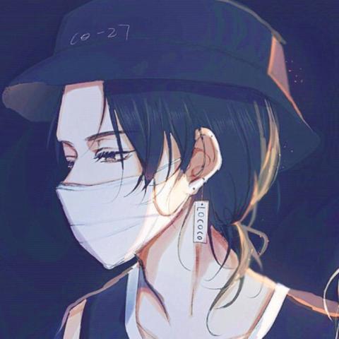 动漫情头一男一女两张高冷图片