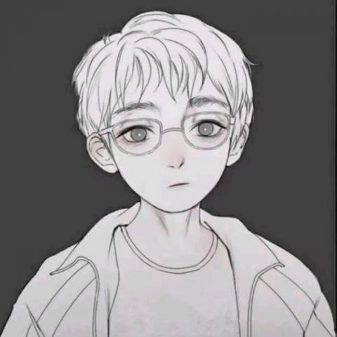 动漫情头一男一女两张高冷图片
