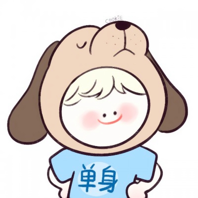 情侣头像两张可爱一男一女卡通高清图片