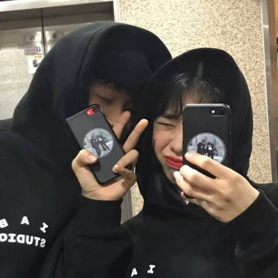 韩系情头双人人两张一对