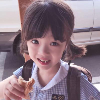 网红超萌小女孩头像ins