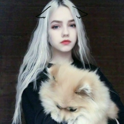 qq头像美国女生高清图片