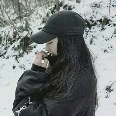 个性时尚美女微信头像图片