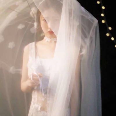 超仙婚纱女生头像