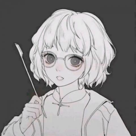 动漫情头一男一女两张高冷图片