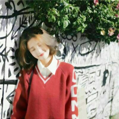 短发女生头像小清新意境高清图片