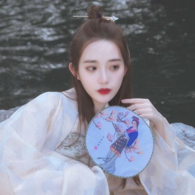 唯美高清古风真人女头像图片