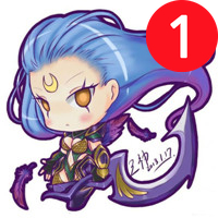 lol强迫症带1微信头像图片
