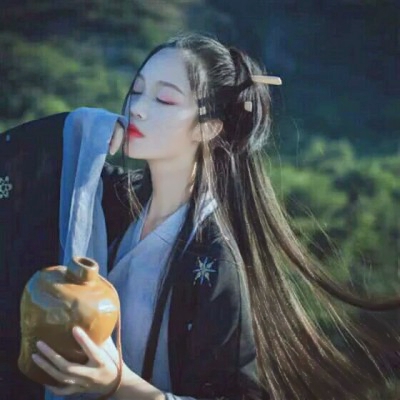 唯美高清古风真人女头像图片