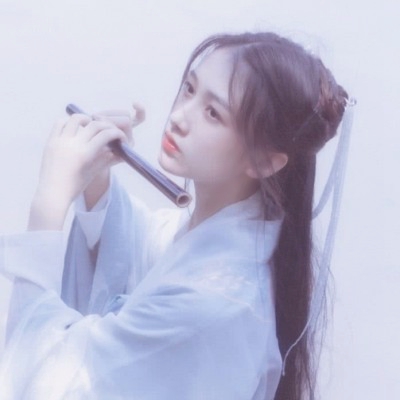 唯美高清古风真人女头像图片
