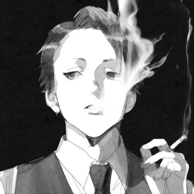 网抑云丧系动漫头像男生图片