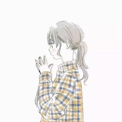 情头动漫甜一对两张