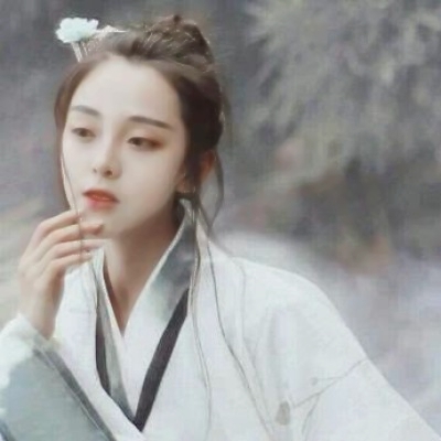唯美高清古风真人女头像图片