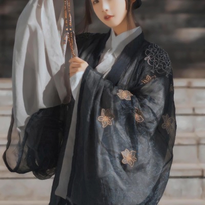唯美高清古风真人女头像图片