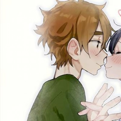 二次元漫画情侣头像一对