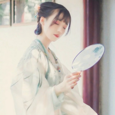 唯美高清古风真人女头像图片