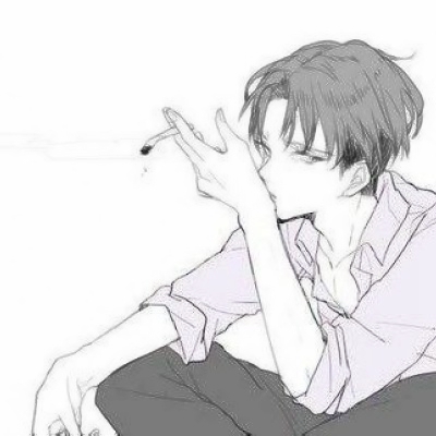 网抑云丧系动漫头像男生图片