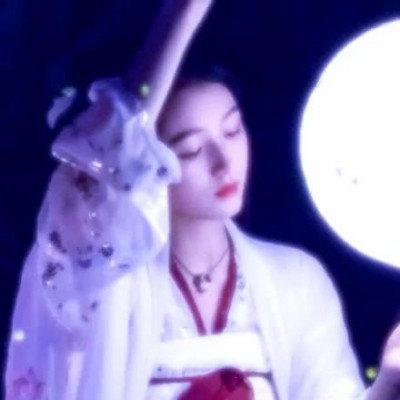 唯美高清古风真人女头像图片