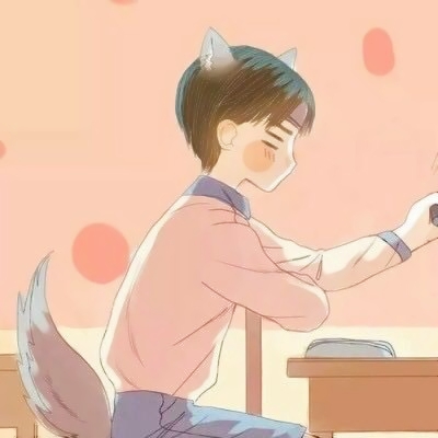 情头动漫甜一对两张