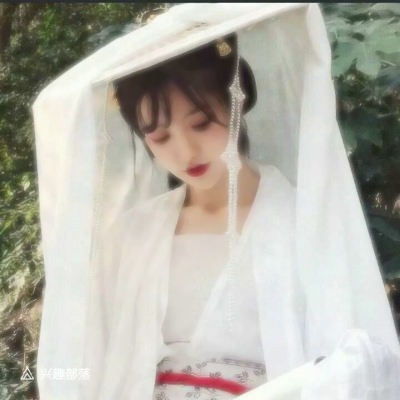 唯美高清古风真人女头像图片