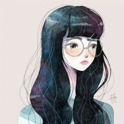 冷酷霸气帅女生动漫头像图片