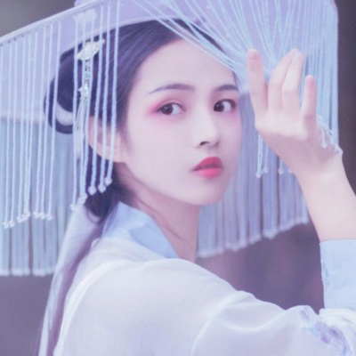 唯美高清古风真人女头像图片
