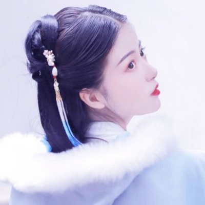 唯美高清古风真人女头像图片