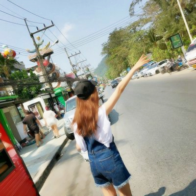 唯美女生图片头像背影时尚