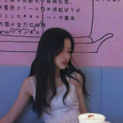 侧颜唯美头像意境女生微信高清图片