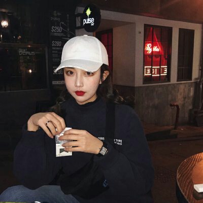 霸气真人头像女生高冷时尚高清图片
