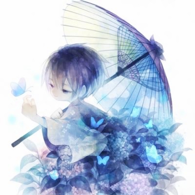 文艺头像卡通女生简单气质清新高清图片