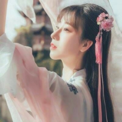 唯美女生头像真人意境清新图片