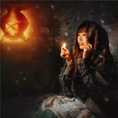 冬天唯美气质美女真人头像图片