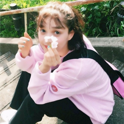 微信头像女小清新闺蜜高清图片