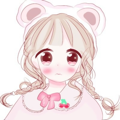 女生动漫头像少女心可爱萌粉色系图片