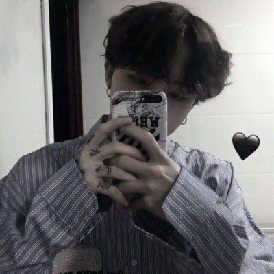 微信头像男生手机控挡脸高清图片