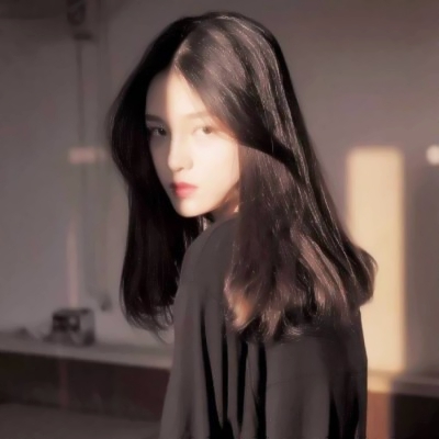 侧颜唯美头像意境女生微信高清图片