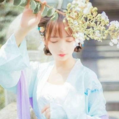 唯美女生头像真人意境清新图片