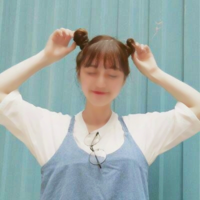 甜美少女头像可爱小清新图片
